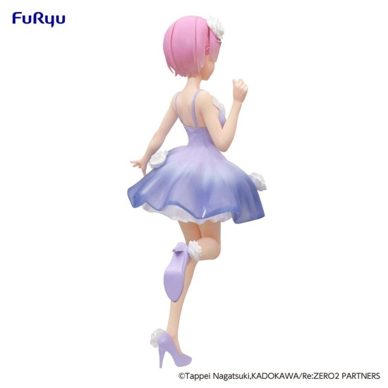 Furyu Re:Zero Trio-Try-iT Bunnies Figure 21cm - Rem Flower Dress - Plastmasas figūriņa