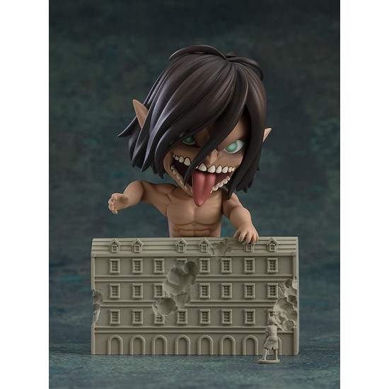 Good Smile Company Attack on Titan Nendoroid Action Figure 10cm - Eren Yeager: Attack Titan - Plastmasas figūriņa