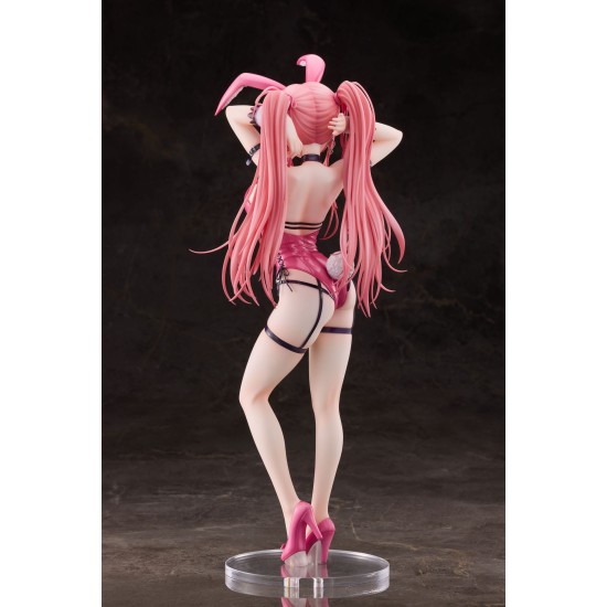 PartyLook Original Character 1/4 Figure 43cm - Pink Twintail Bunny-chan - Plastic figure