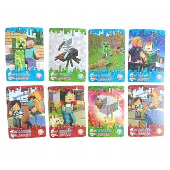 Minecraft Assorted Super Card Game TCG Trading Cards 288 pcs. - Карточная Игра