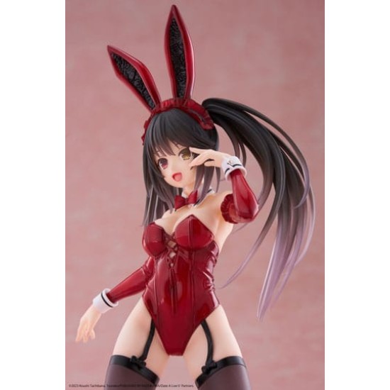 Taito Prize Date A Live Cute Ver. Bunny Figure 13cm - Kurumi Tokisaki - Пластмассовая фигурка