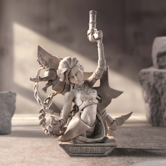 Pop Mart League of Legends: Arcane Series Blind Box Figure - Plastmasas figūriņa