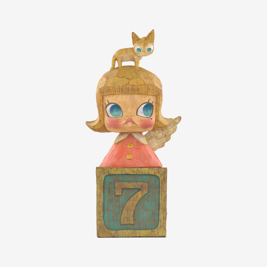 Pop Mart Molly Anniversary Statues Classical Retro 2 Series Blind Box Figure - Plastmasas figūriņa