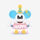 Pop Mart Disney Mickey Childhood of Boundless Imagination Series Blind Box Figure - Plastmasas figūriņa