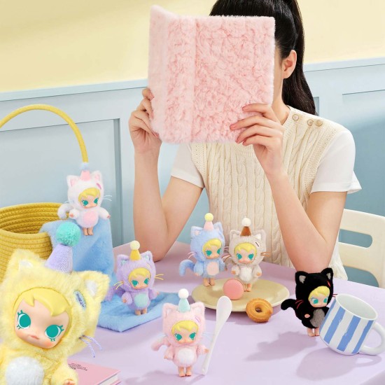 Pop Mart Baby Molly Pocket Friends Series Blind Box Figure - Vinila / plīša figūriņa