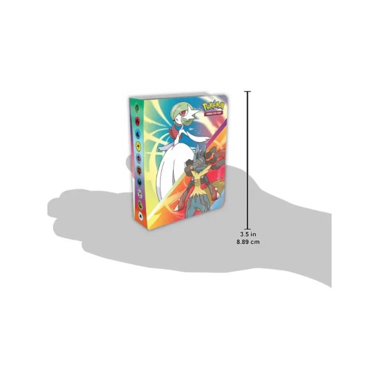 Pokemon Mega Evolution Mini Portfolio Album + Booster - Kāršu albums un spēle