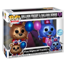 Funko POP! Five Nights at Freddy's Figure 9cm (2.pcs) - Ballon Freddy & Balloon Bonnie Exclusive - Vinyl figure