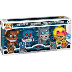 Funko POP! Five Nights at Freddy's Figure 9cm (4.pcs) - Freddy / Bonnie / Wolf / Chica - Виниловая фигурка