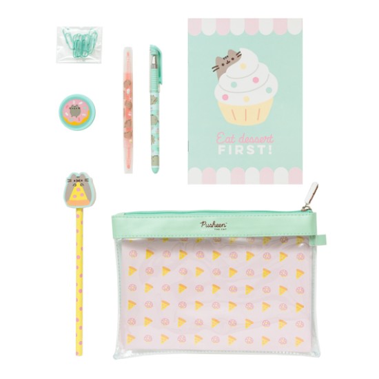 Grupo Erik Pusheen Foodie Collection Stationary Set - Kancelejas preču komplekts