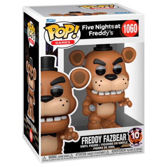 Funko POP! Five Nights at Freddy's Figure 9cm - Freddy Fazbear (1060) - Vinila figūriņa