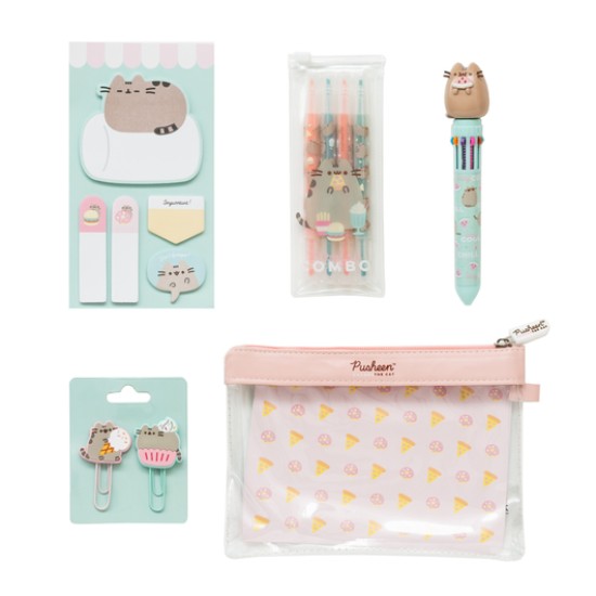 Grupo Erik Pusheen Foodie Collection Stationary Kit - Kancelejas preču komplekts