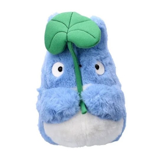 Semic My Neighbor Totoro Plush Toy 20cm - Medium Totoro with leaf - Plīša rotaļlieta