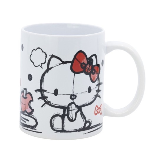 Stor Sanrio Hello Kitty Ceramic Mug 325ml - Krūze