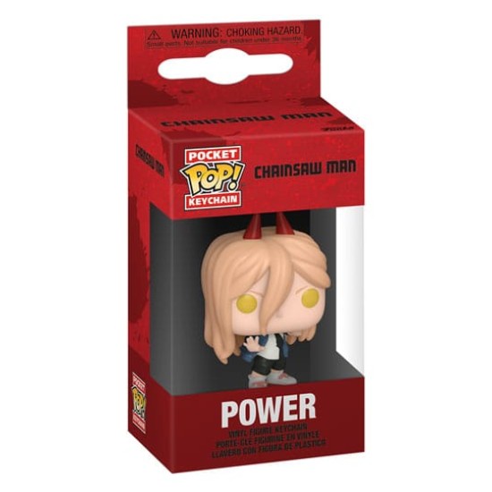 Funko Pocket POP! Chainsaw Man Keychain - Power - Vinila atslēgu piekariņš