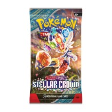Pokemon Super Card Game TCG Trading Cards - Stellar Crown - Half Booster Box EN - Kāršu spēle
