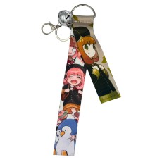 Fabric Keychain - Spy x Family Design 1 - Atslēgu piekariņš ar auduma lenti