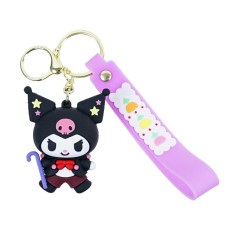 3D Silicone Keychain - Hello Kitty Design 1