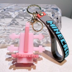 3D Silicone Keychain - Minecraft Design 1 - Силиконовый брелок для ключей