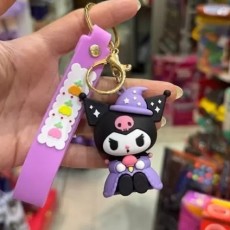 3D Silicone Keychain - Hello Kitty Design 3