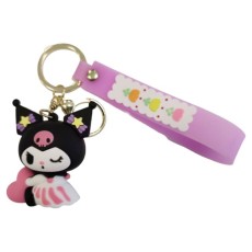 3D Silicone Keychain - Hello Kitty Design 4