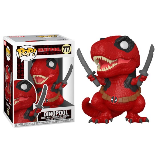 Funko POP! Marvel Deadpool 30th Figure 9cm - Dinopool (777) - Vinila figūriņa