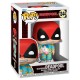 Funko POP! Marvel Deadpool Figure 9cm - Deadpool Sleepover (1344) - Vinila figūriņa