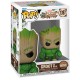 Funko POP! Marvel We Are Groot Figure 9cm - Groot as Hulk (1397) - Vinila figūriņa