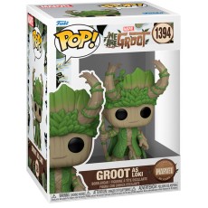 Funko POP! Marvel We Are Groot Figure 9cm - Groot as Loki (1394) - Виниловая фигурка