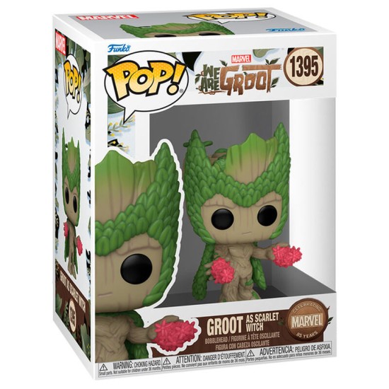 Funko POP! Marvel We Are Groot Figure 9cm - Groot as Scarlet Witch (1395) - Vinila figūriņa