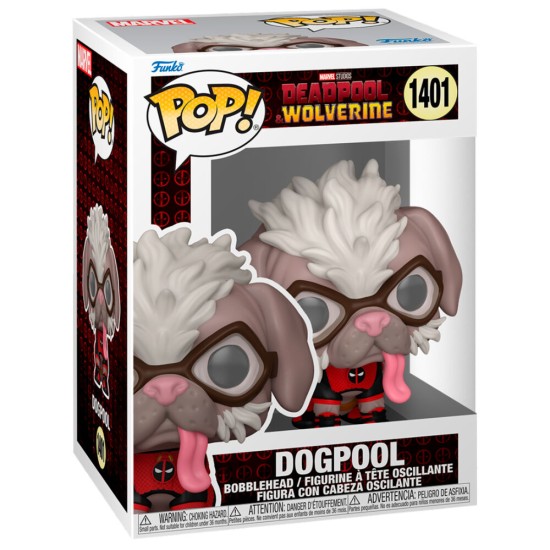 Funko POP! Marvel Deadpool & Wolverine Figure 9cm - Dogpool (1401) - Vinila figūriņa