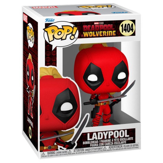 Funko POP! Marvel Deadpool & Wolverine Figure 9cm - Ladypool (1404) - Vinila figūriņa