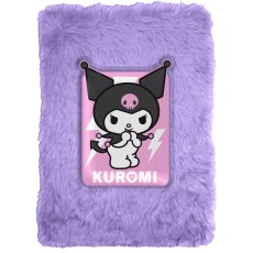 Kids Licensing Hello Kitty Plush A5 Notebook 21 x 15cm - Kuromi - Klade