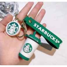 3D Silicone Keychain - Starbucks Design 6