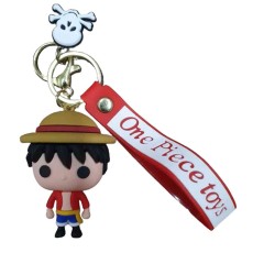 3D Silicone Keychain - One Piece Design 1