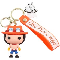 3D Silicone Keychain - One Piece Design 2