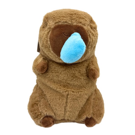 Capybara Assorted Plush Toy with Vibration Mechanism 21cm - Brown - Plush toy