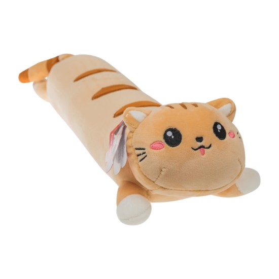 Cat Loaf Plush Toy 50cm - Cat / Brown - Plush toy