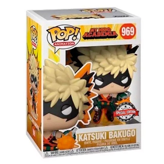 Funko POP! My Hero Academia Figure 9cm - Katsuki Bakugo Exclusive (969) - Vinila figūriņa