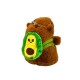 Capybara Assorted Backpack Plush Keychain 11cm - Avokado - Plīša atslēgu piekariņš