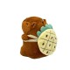 Capybara Assorted Backpack Plush Keychain 11cm - Ананас - Плюшевый брелок для ключей