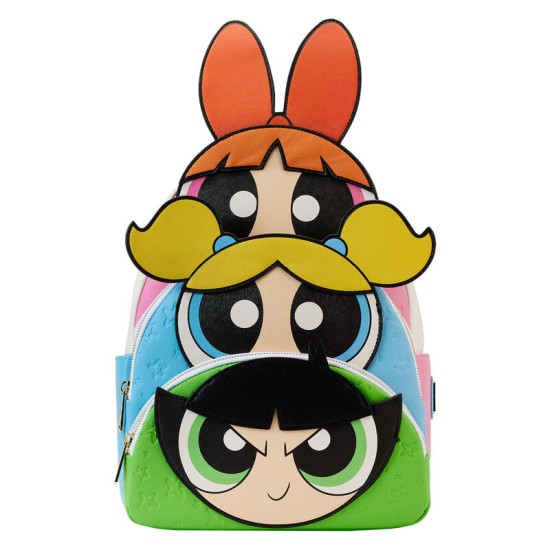 Loungefly The Powerpuff Girls triple pocket Backpack 31cm