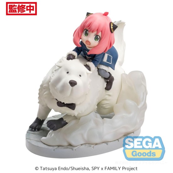 Sega Spy x Family Luminasta Figure 16cm - Anya Forger & Bond Forger Mission Extend - Plastmasas figūriņa