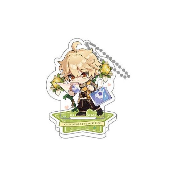 MiHoYo Genshin Impact Genshin Fes 2021 Acryl Keychain - Aether - Акриловый брелок для ключей