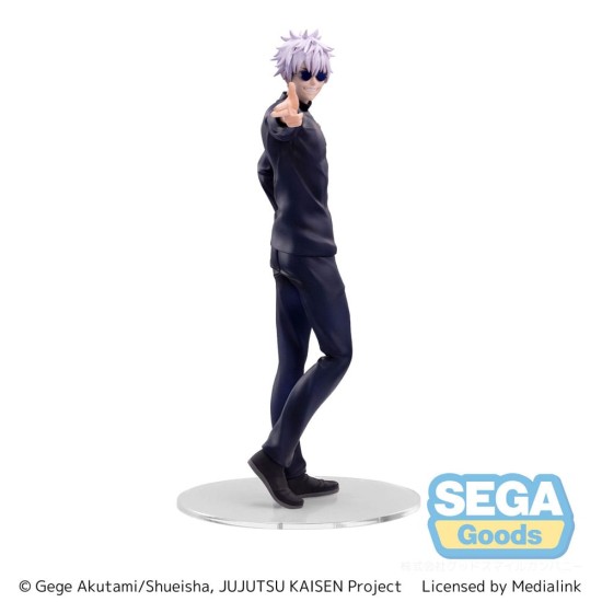 Sega Jujutsu Kaisen Luminasta Figure 20cm - "Satoru Gojo" Strong Duo - Plastmasas figūriņa
