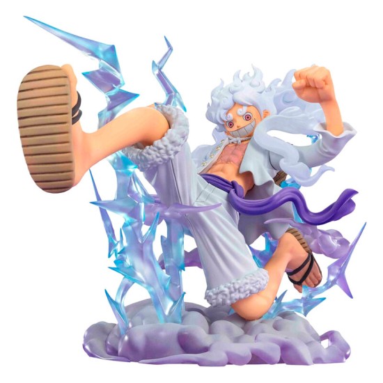 Tamashii Nations One Piece Gear 5 Figuarts Zero Figure 30cm - Monkey D.Luffy - Пластмассовая фигурка