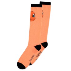 Difuzed Pokemon Charmander Socks (1 Pack) Size 39-42 - Garās zeķes 1 pāris