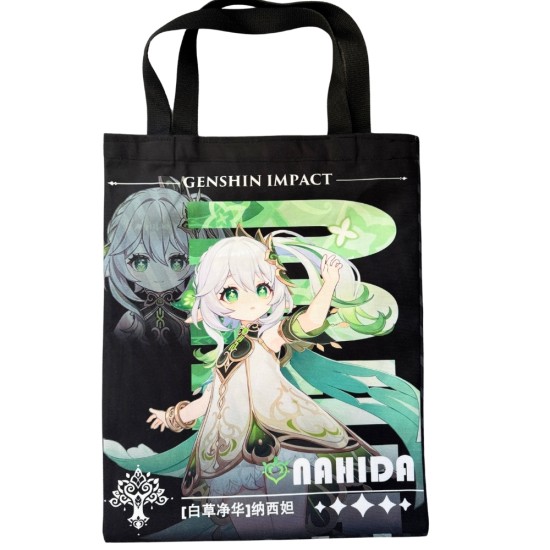 Genshin Impact Shopping Bag 34 x 42 cm - Design 1 - Iepirkumu soma