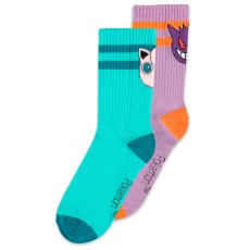 Difuzed Pokemon Socks (2 Pack) Size 35-38 - Zeķes 2 pāri