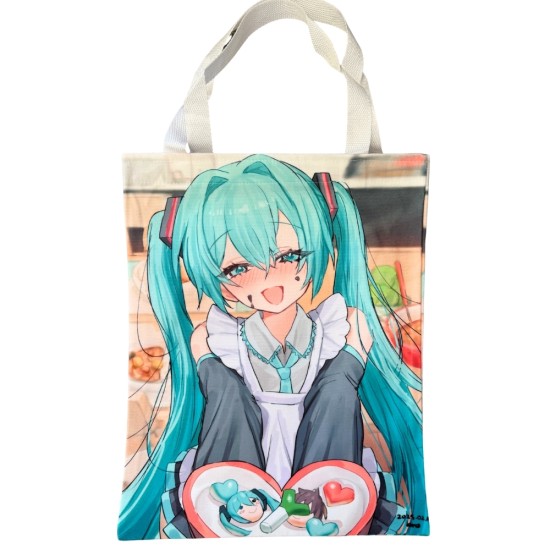 Hatsune Miku Shopping Bag 34 x 42 cm - Design 4 - Iepirkumu soma