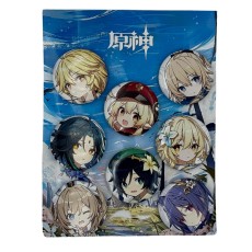 Genshin Impact Pin Badge Pack (8 pcs.) - Design 1